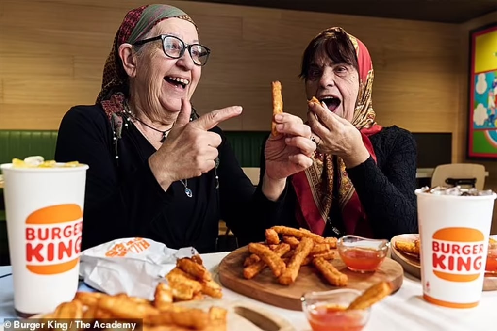 image Cypriot grannies back fast food item
