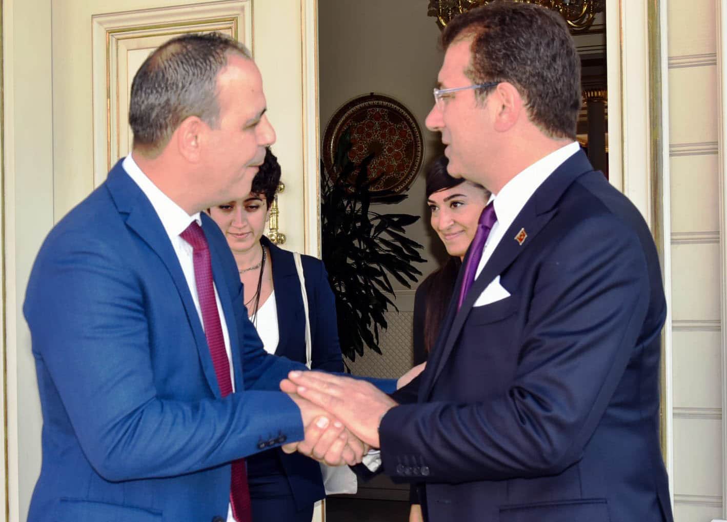 image Turkish Cypriot politicians decry arrest of Istanbul mayor Imamoglu