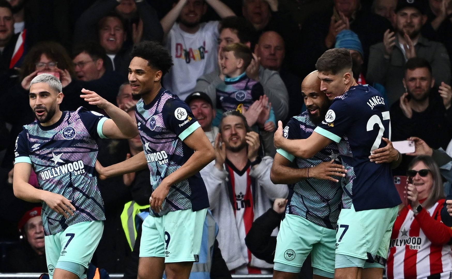image Brentford thump Luton 5-1 to move 10 points clear of drop zone