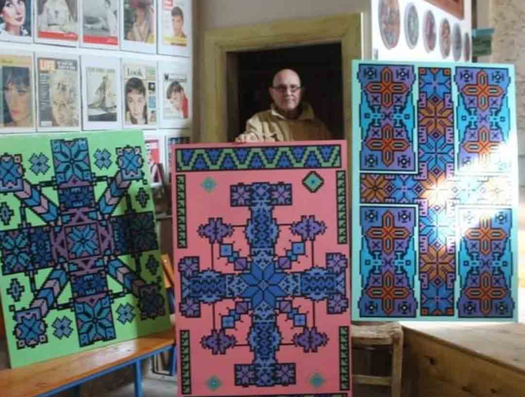 image A world of patterns exhibition in Lefkara