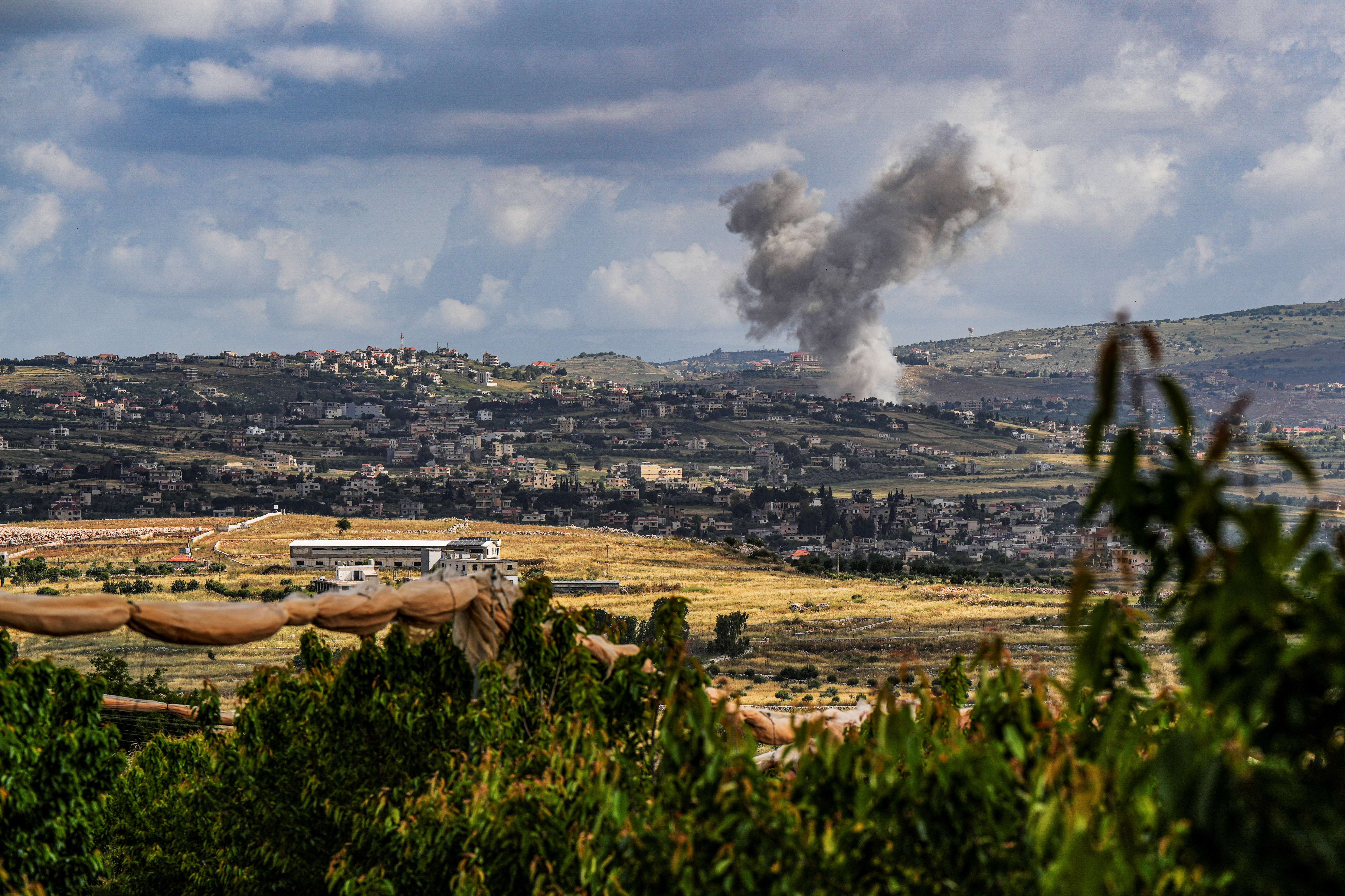 image Israel, Hezbollah trade fire, Israeli minister warns of ‘hot summer’ at Lebanon border
