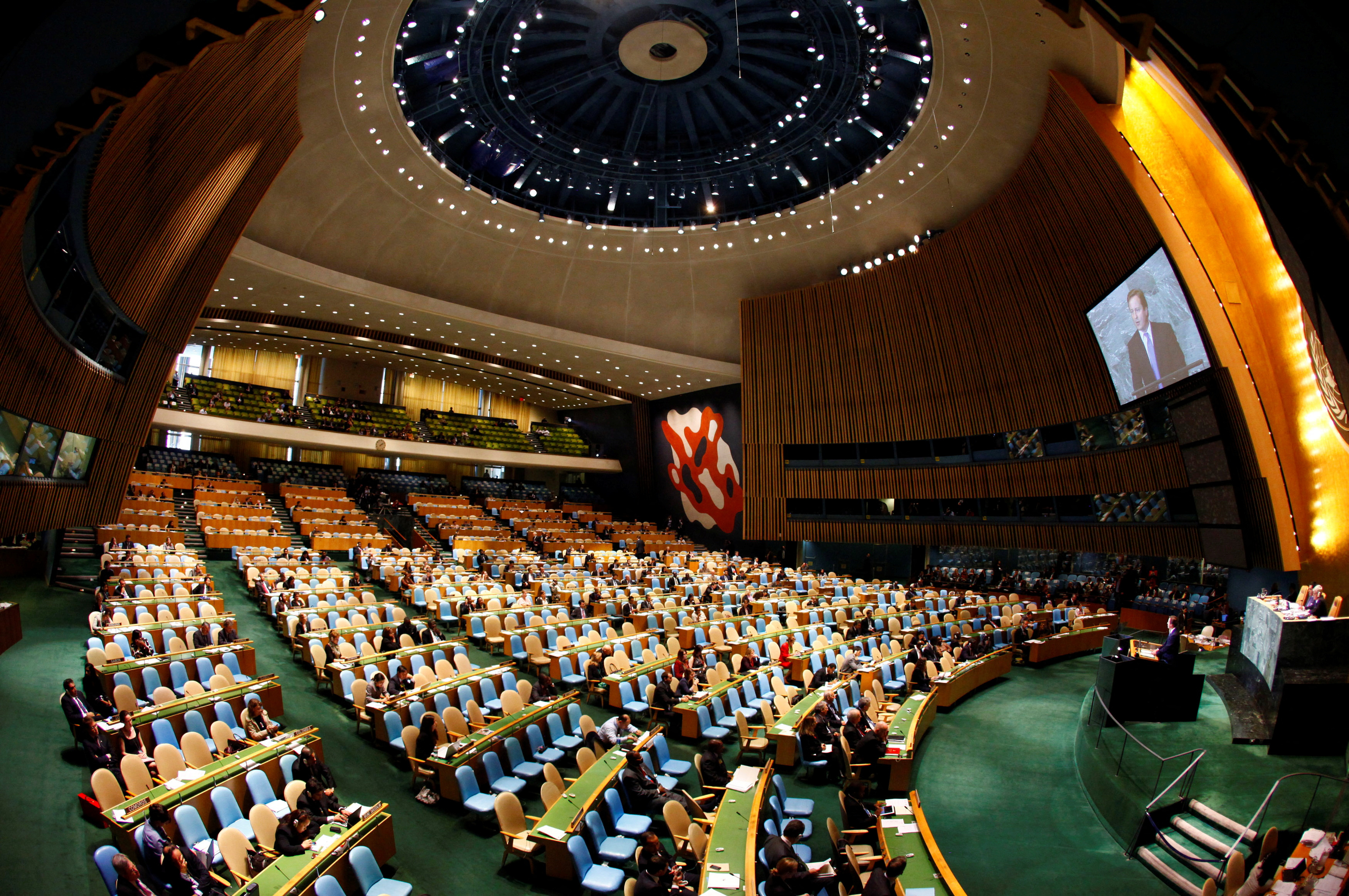 image Europeans win in UN clash with US over rival Ukraine resolutions