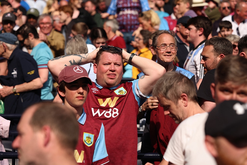 image Burnley relegated after 2-1 loss at Spurs
