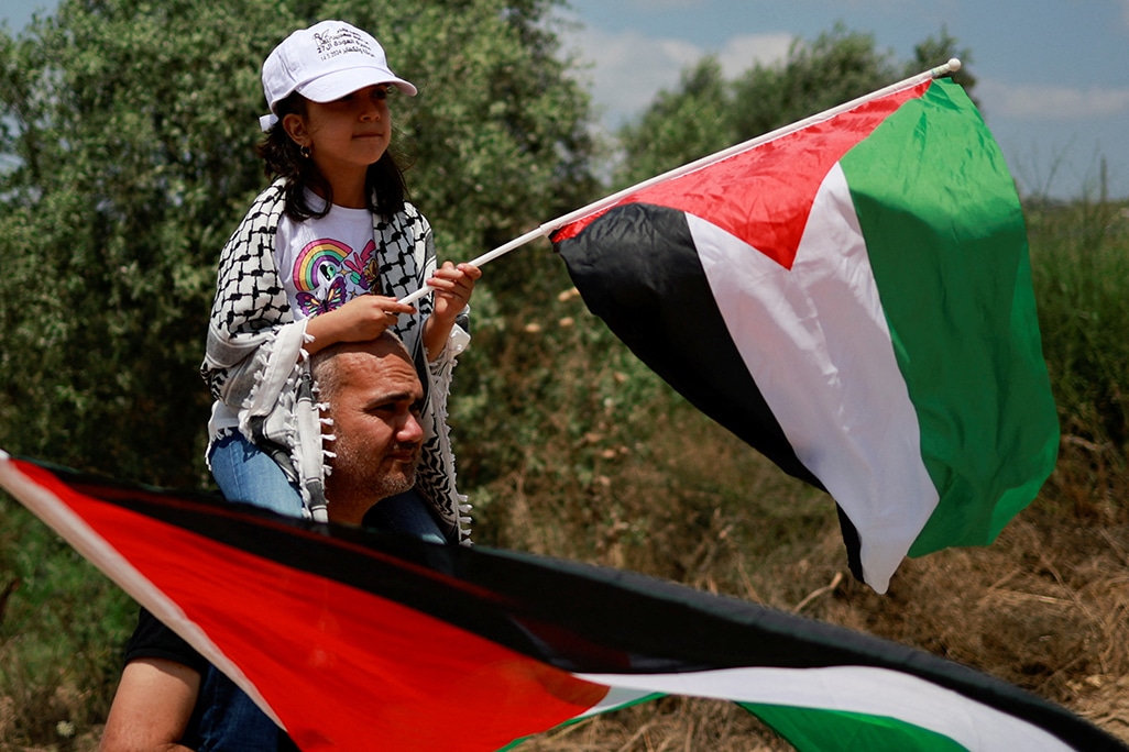 image Palestinians mark 1948 Nakba in the shadow of war in Gaza