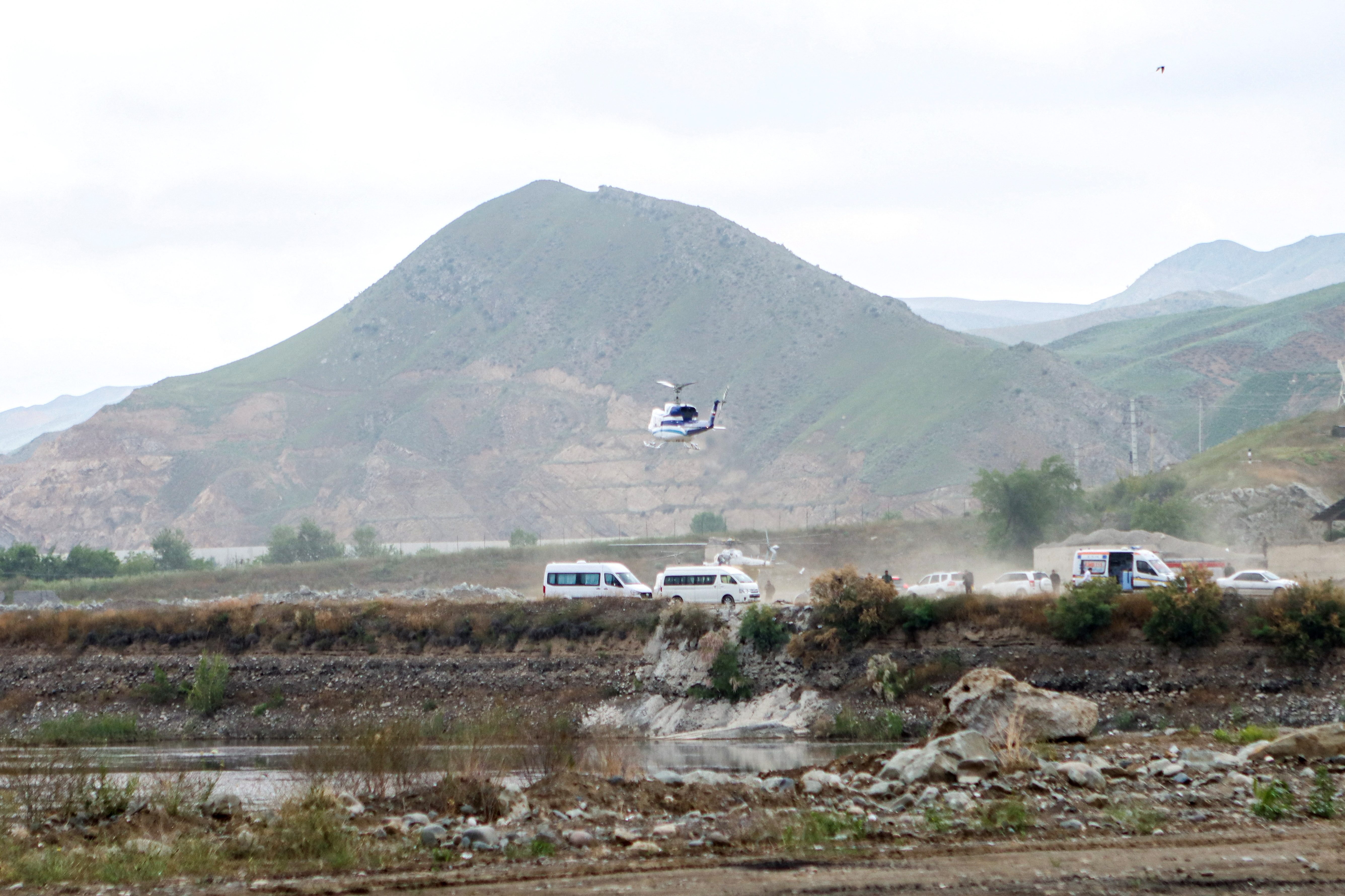 image Helicopter carrying Iran&#8217;s President Raisi crashes, search under way (Update 5)