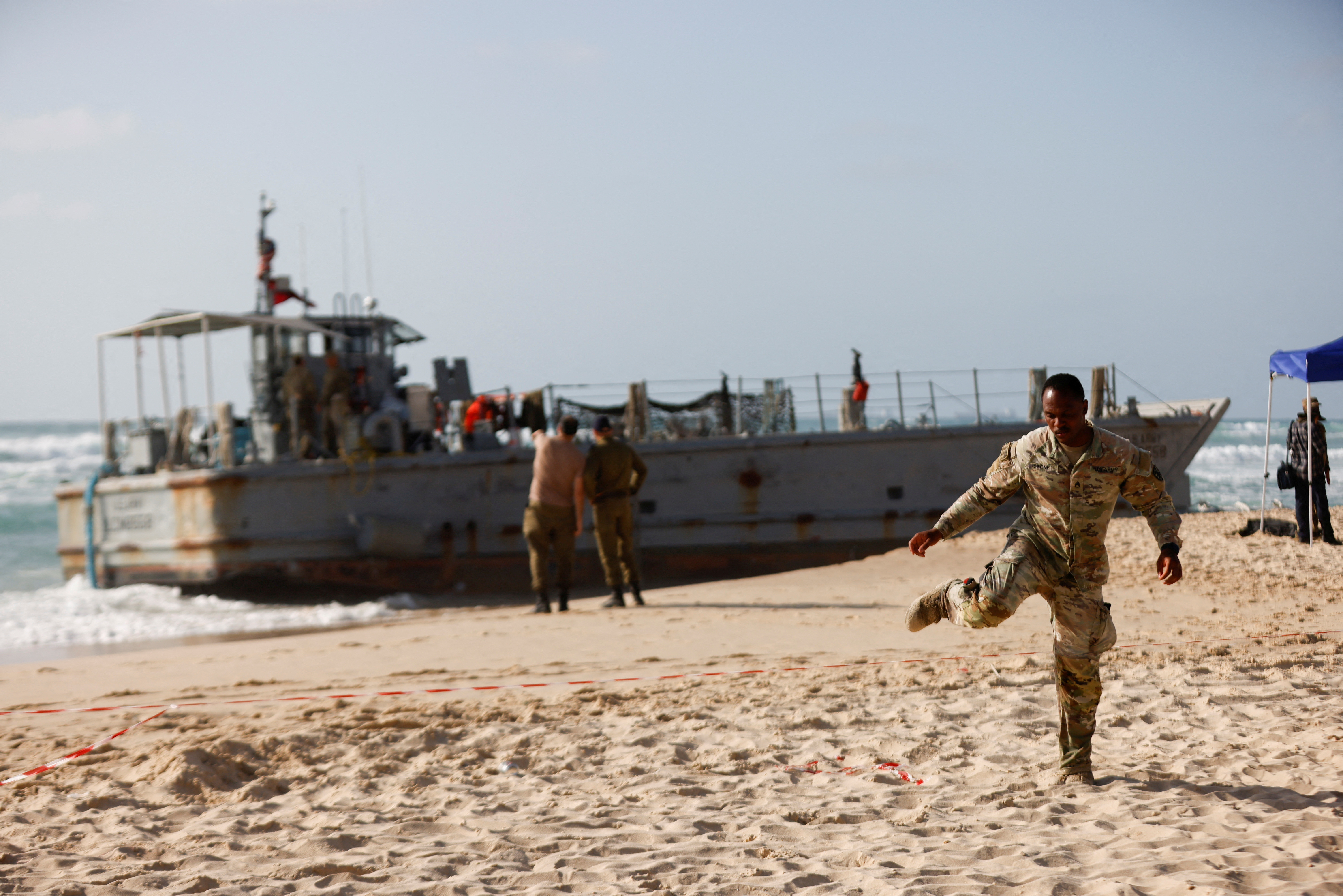 image US looking for ‘different way’ to get aid from Cyprus to Gaza