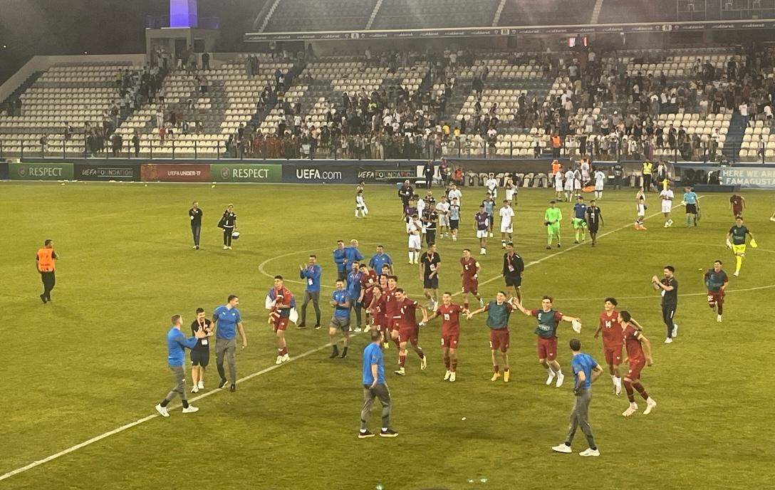 image Cyprus crash out of u17 Euros