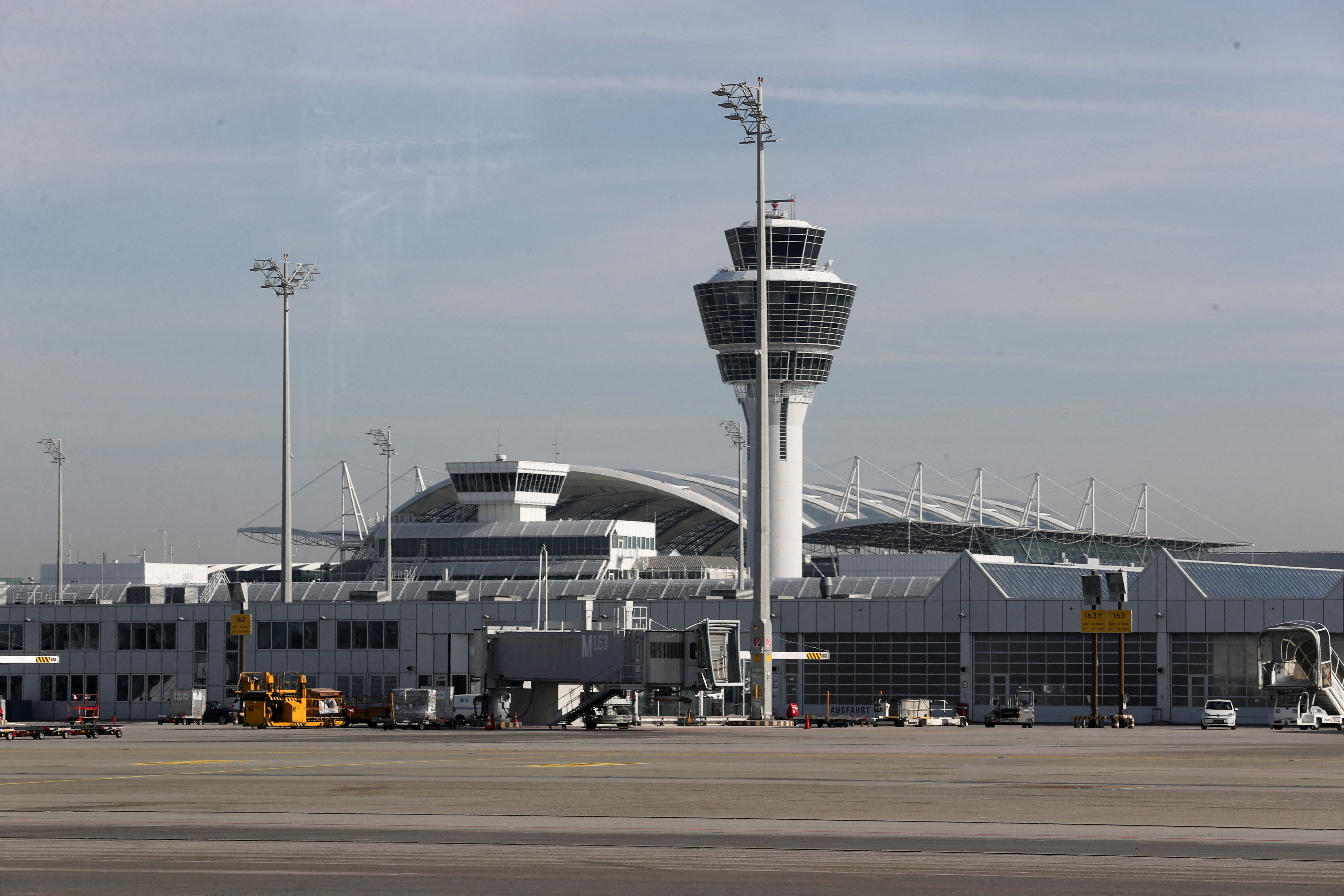 image Eight arrested after climate activists breach German airport