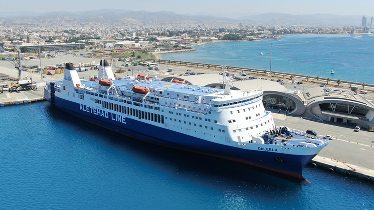cover Cyprus-Greece ferry resumes as Daleela begins 2025 sailings