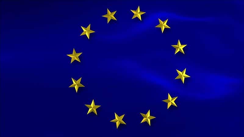 image EU flag banned from Eurovision song contest, rainbow-colored LGBTQ+ flag allowed