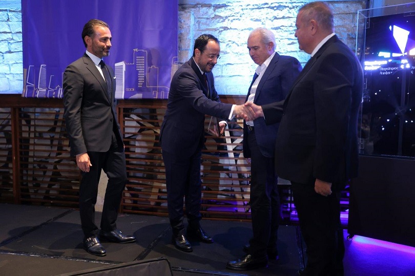 Honouring the late Michael G. Leptos for his contribution to the Cyprus Land and Building Developers Association