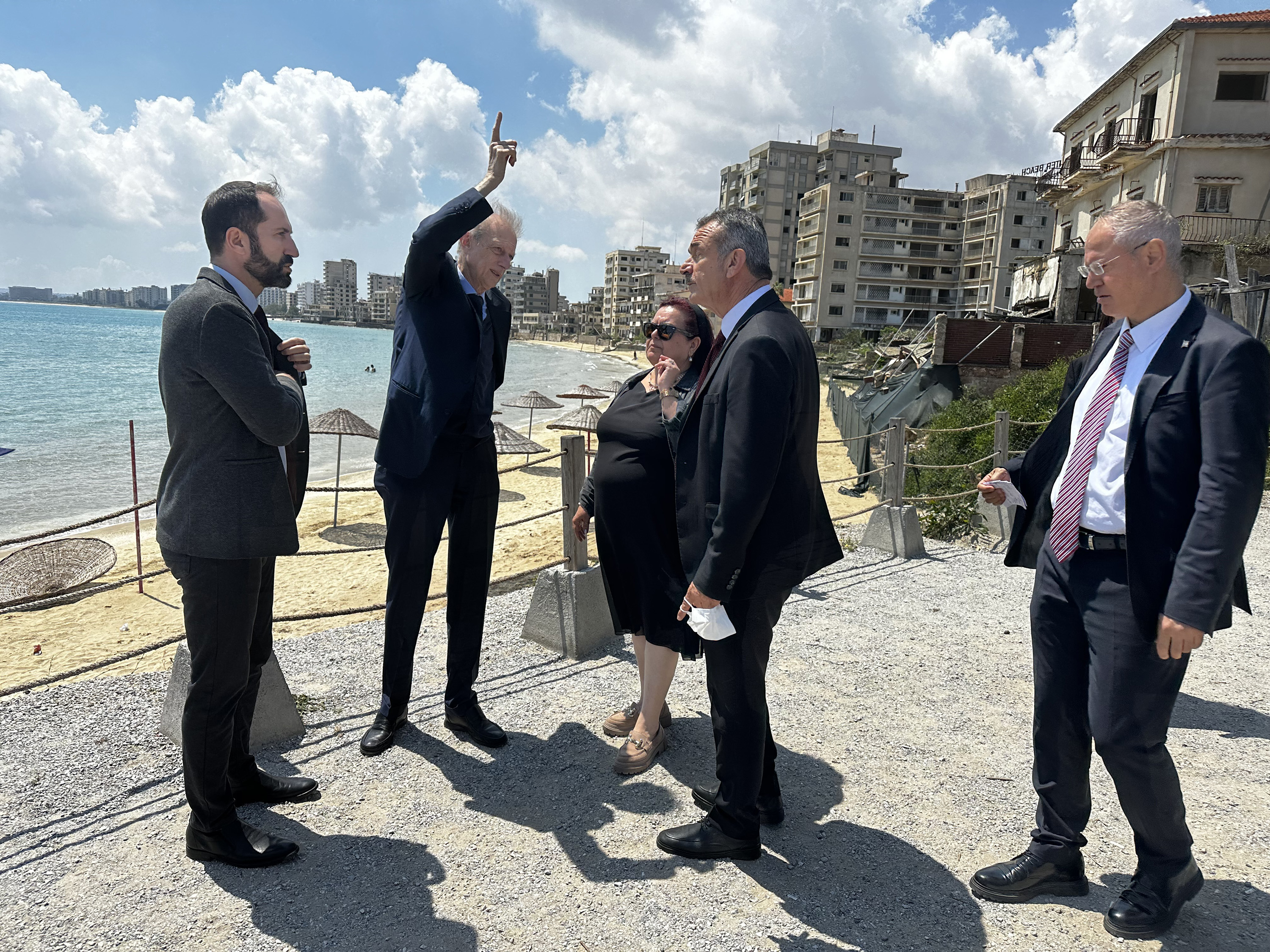 image Council of Europe rapporteur visits Varosha