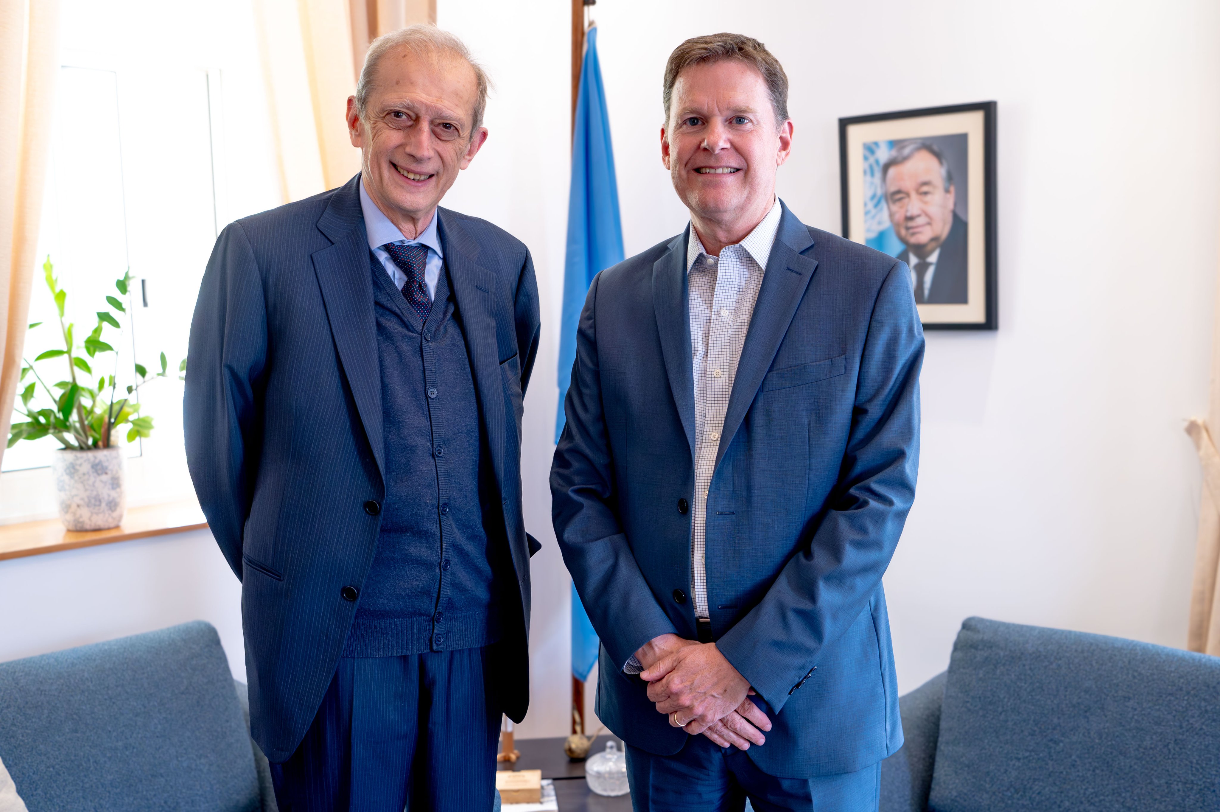 image Unficyp chief briefs Pace on peace-building efforts in Cyprus