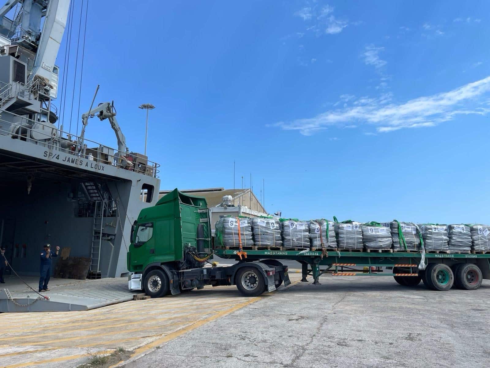 image UK aid reaches Gaza via Cyprus maritime corridor