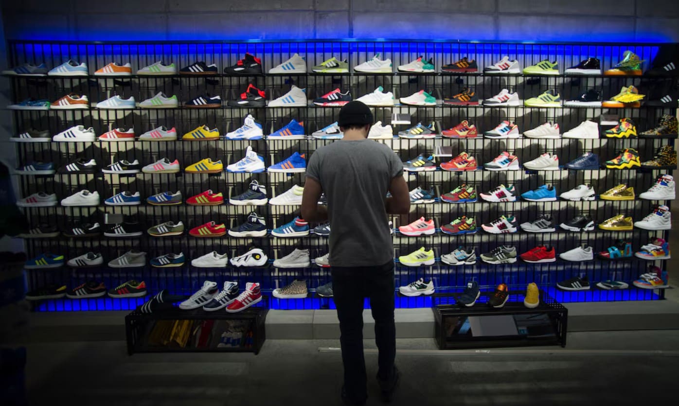 image Adidas lifted by sales of Samba, Gazelle shoes while North America lags