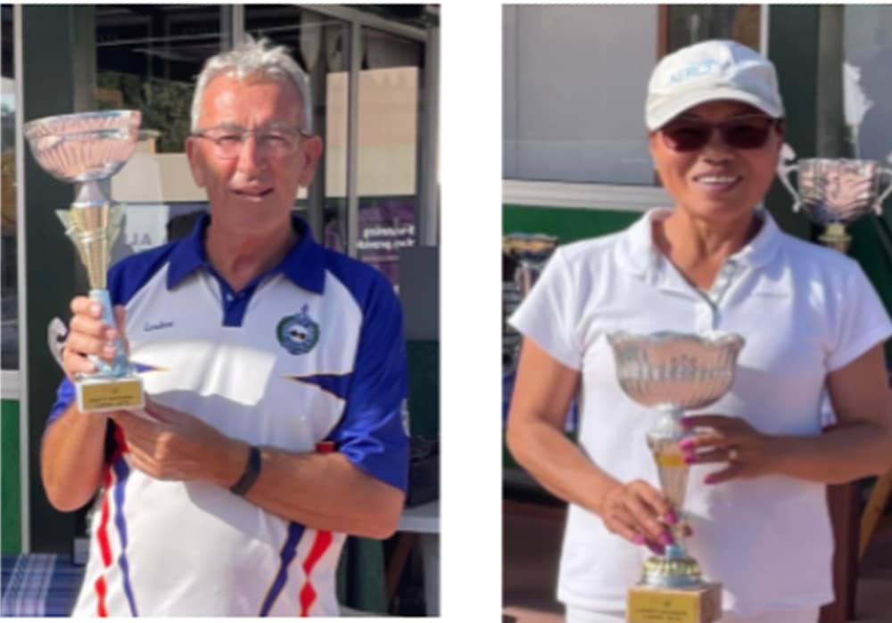 image Paraskeva and Robertson star at Bowls Cyprus Finals