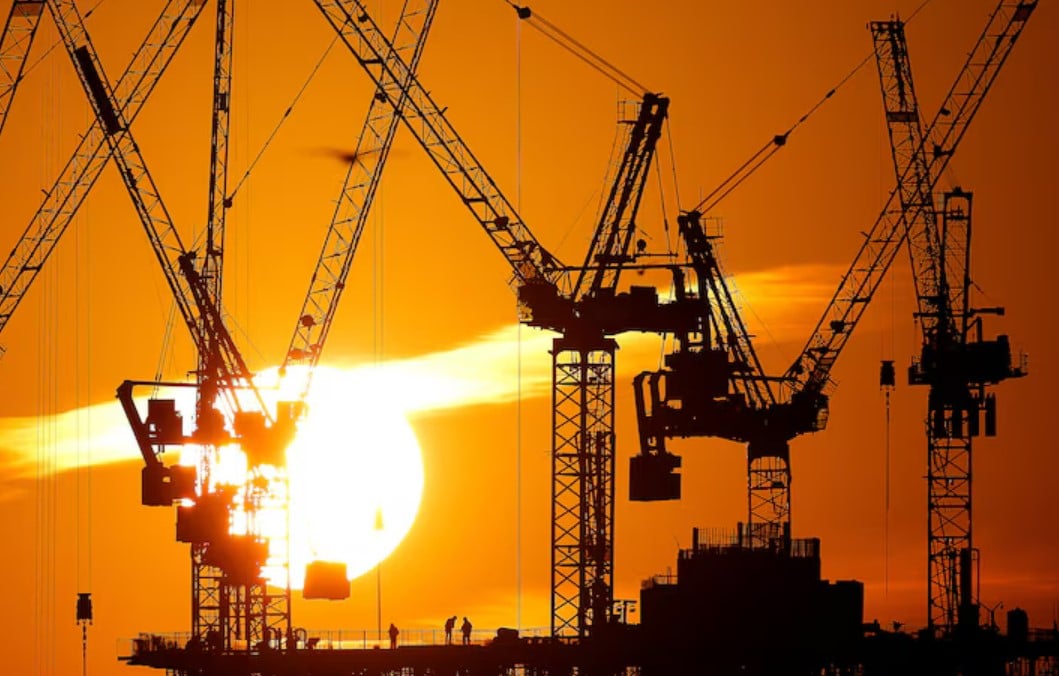 image UK construction growth hits 14-month high in April, PMI survey shows
