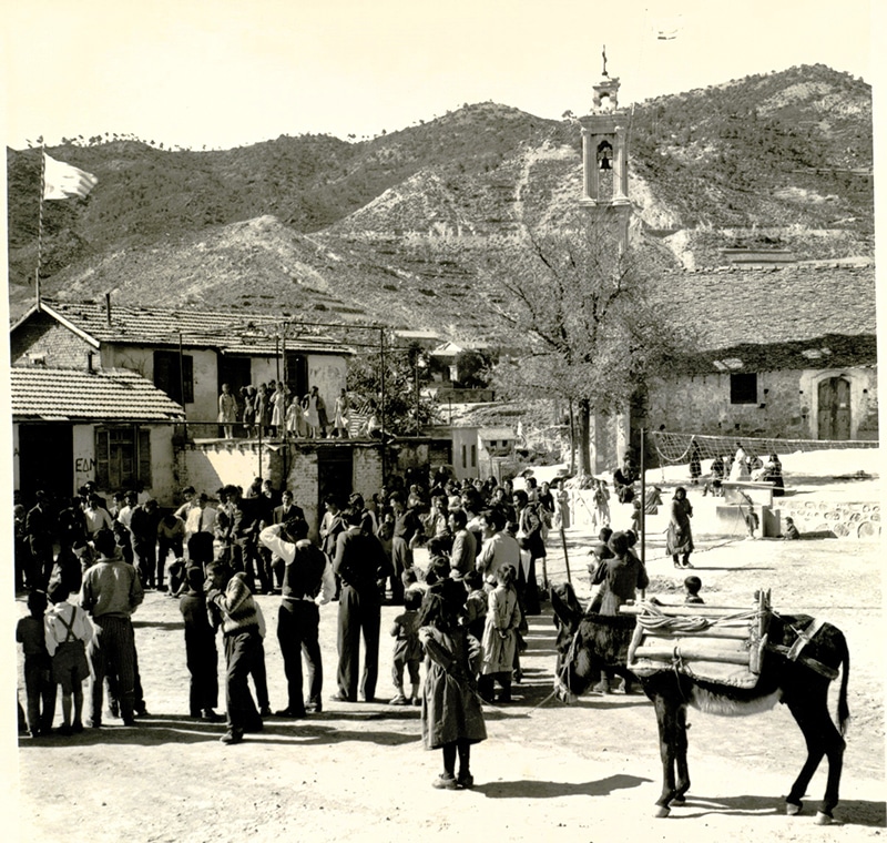 feat 3 troodos square in the 1950s