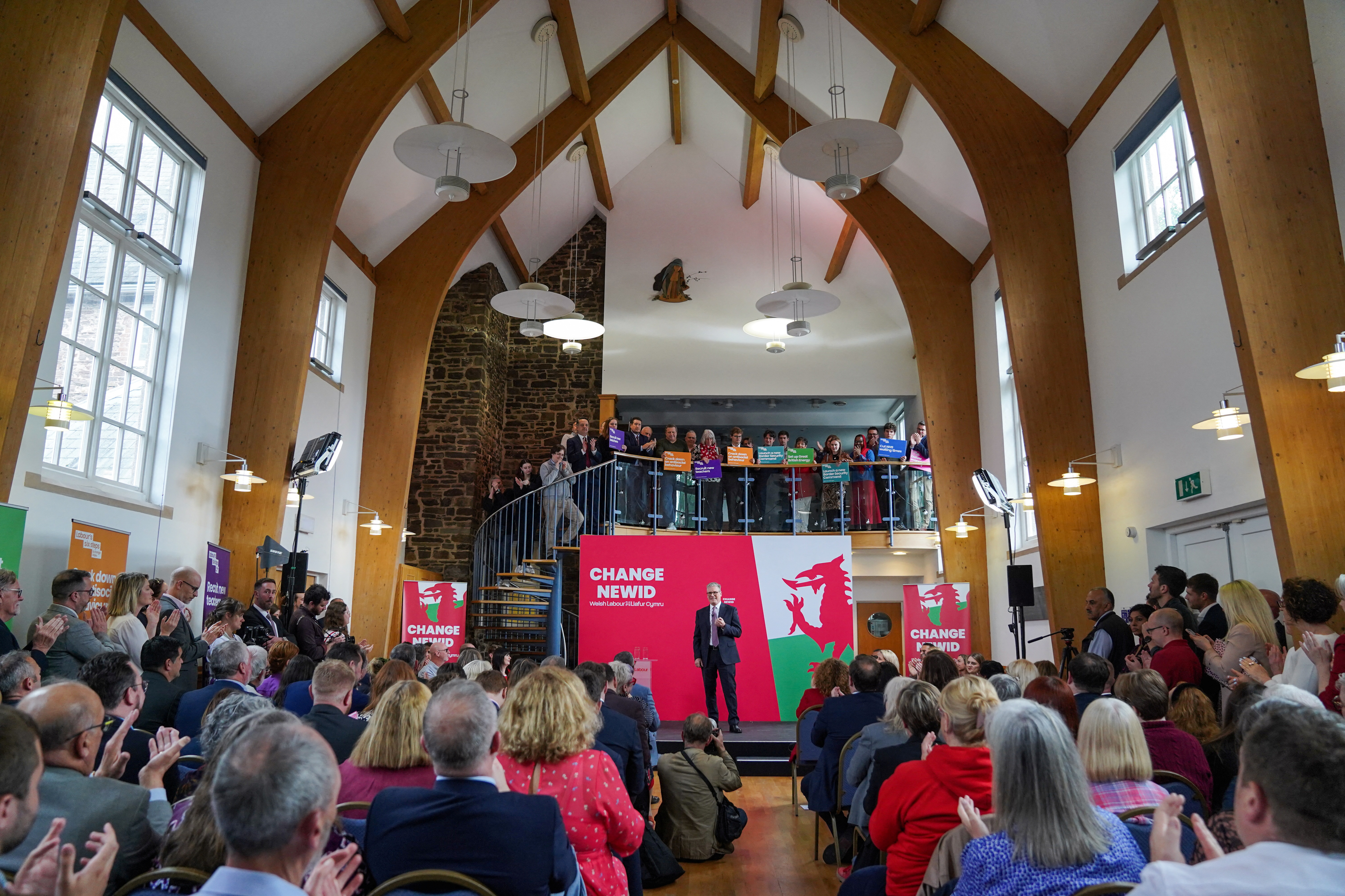 image UK&#8217;s Labour set for record general election win, poll says