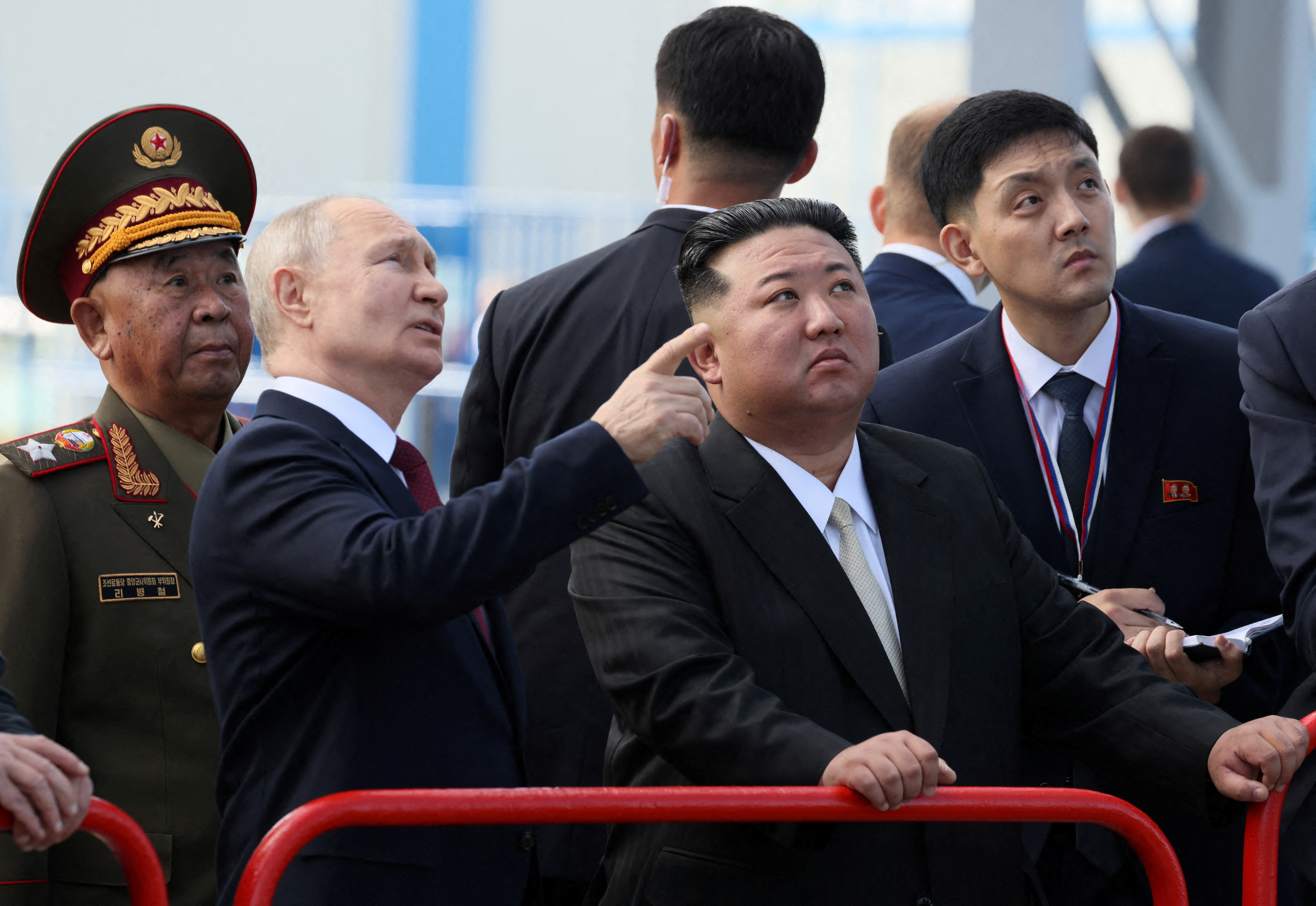image Putin vows to support North Korea against the United States