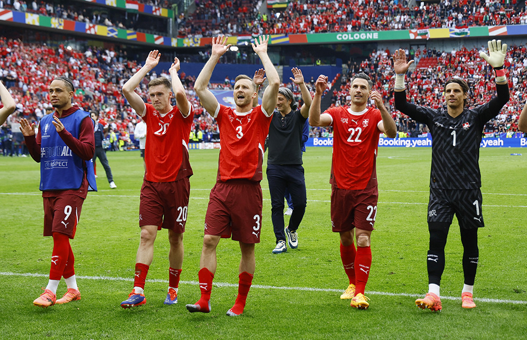 image Familiarity but no fear for Switzerland against Italy