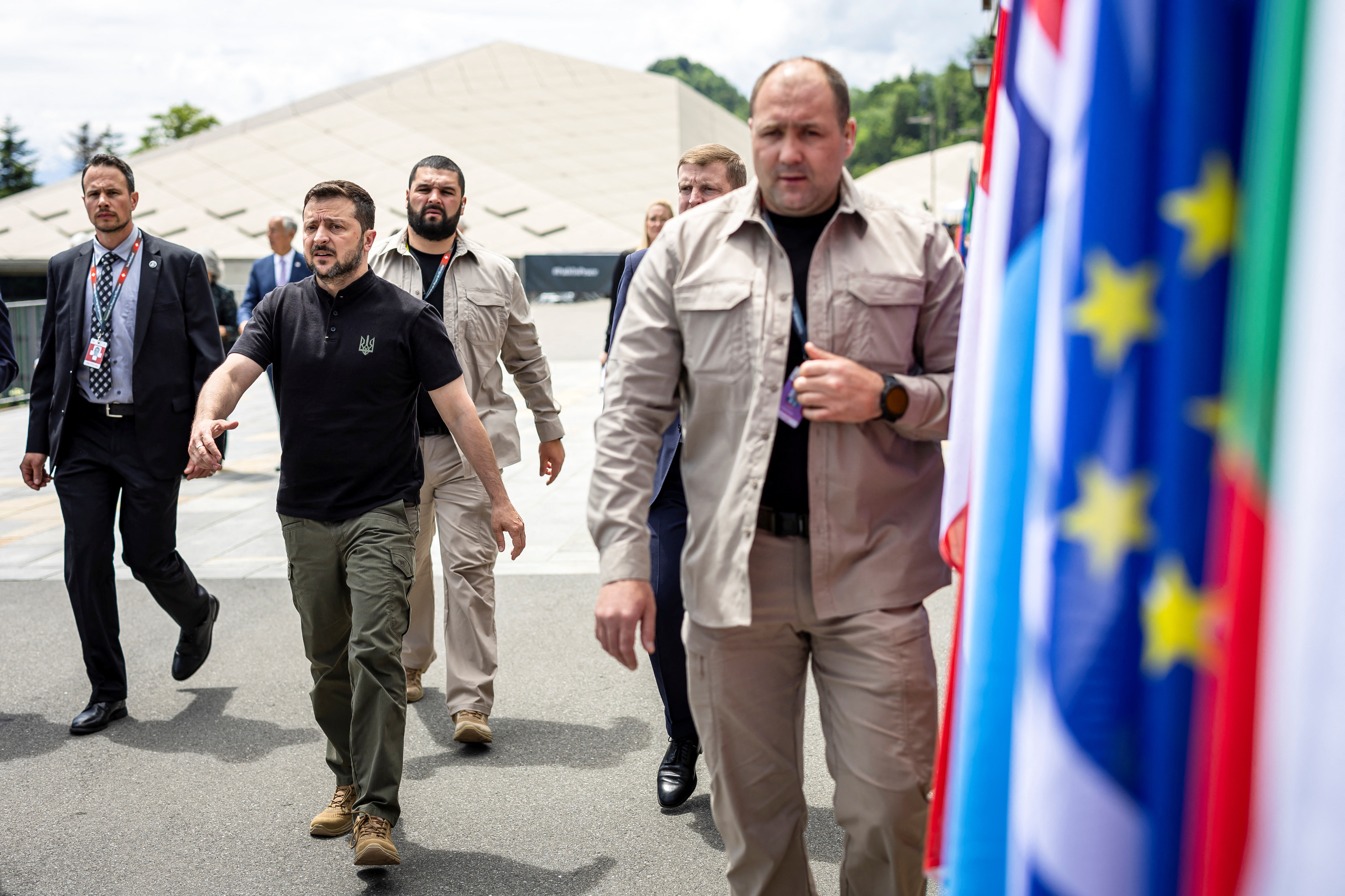 image Ukraine summit sees hard road to peace as way forward uncertain