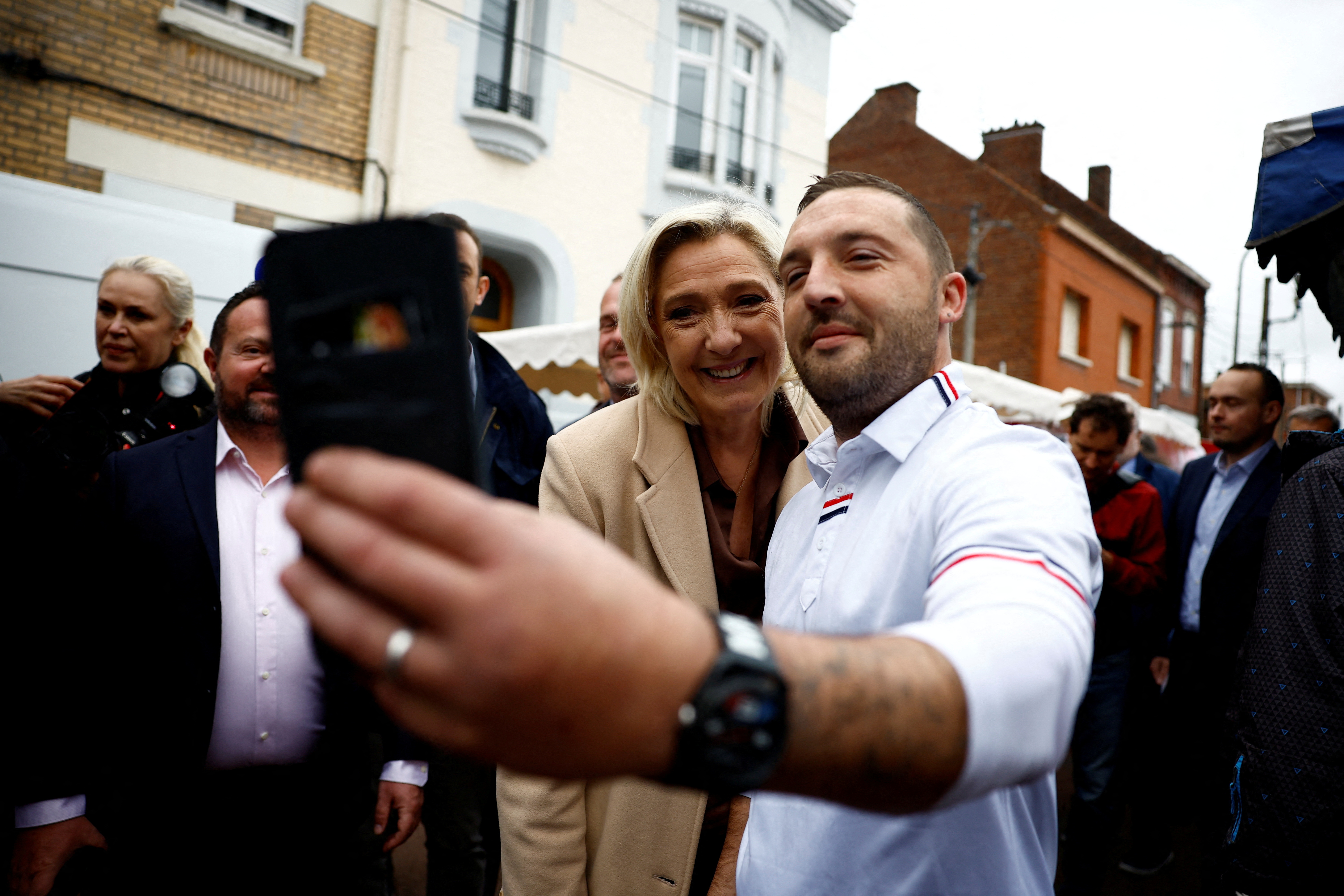 image Le Pen&#8217;s National Rally seen leading vote in French snap elections &#8211; polls