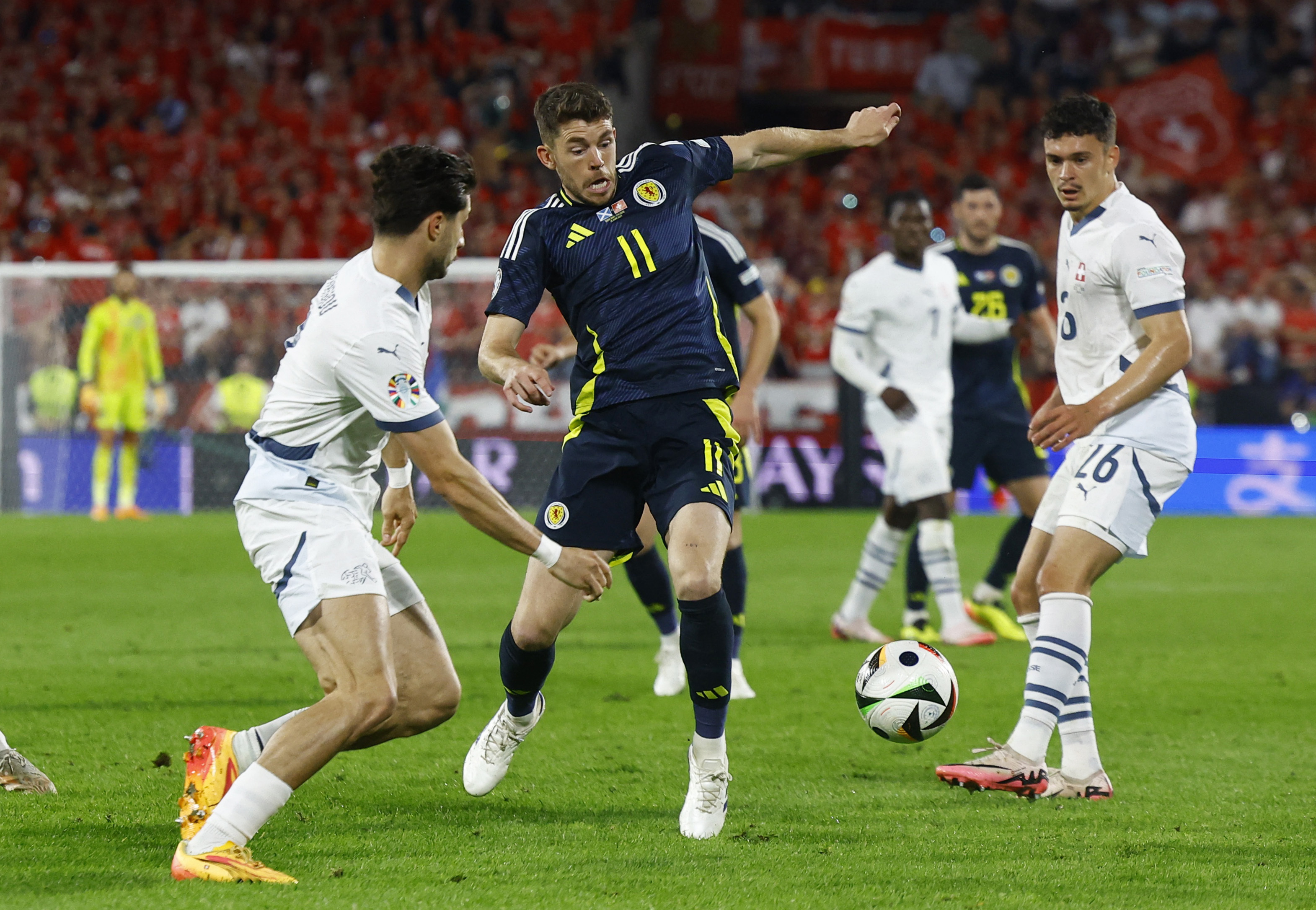 image Scotland dig deep to stay alive with Switzerland draw