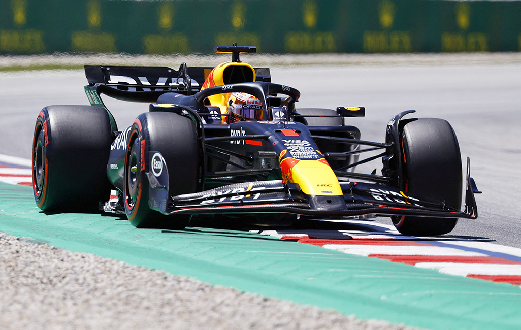 image Verstappen back in a happy place for F1 triple header