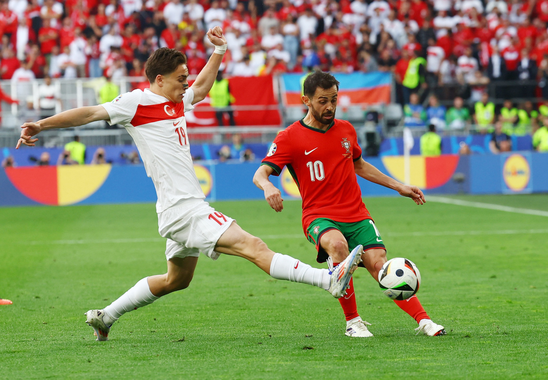 image Turkey have advantage in battle with Czechs for knockout place, extra security at Portugal, Georgia game