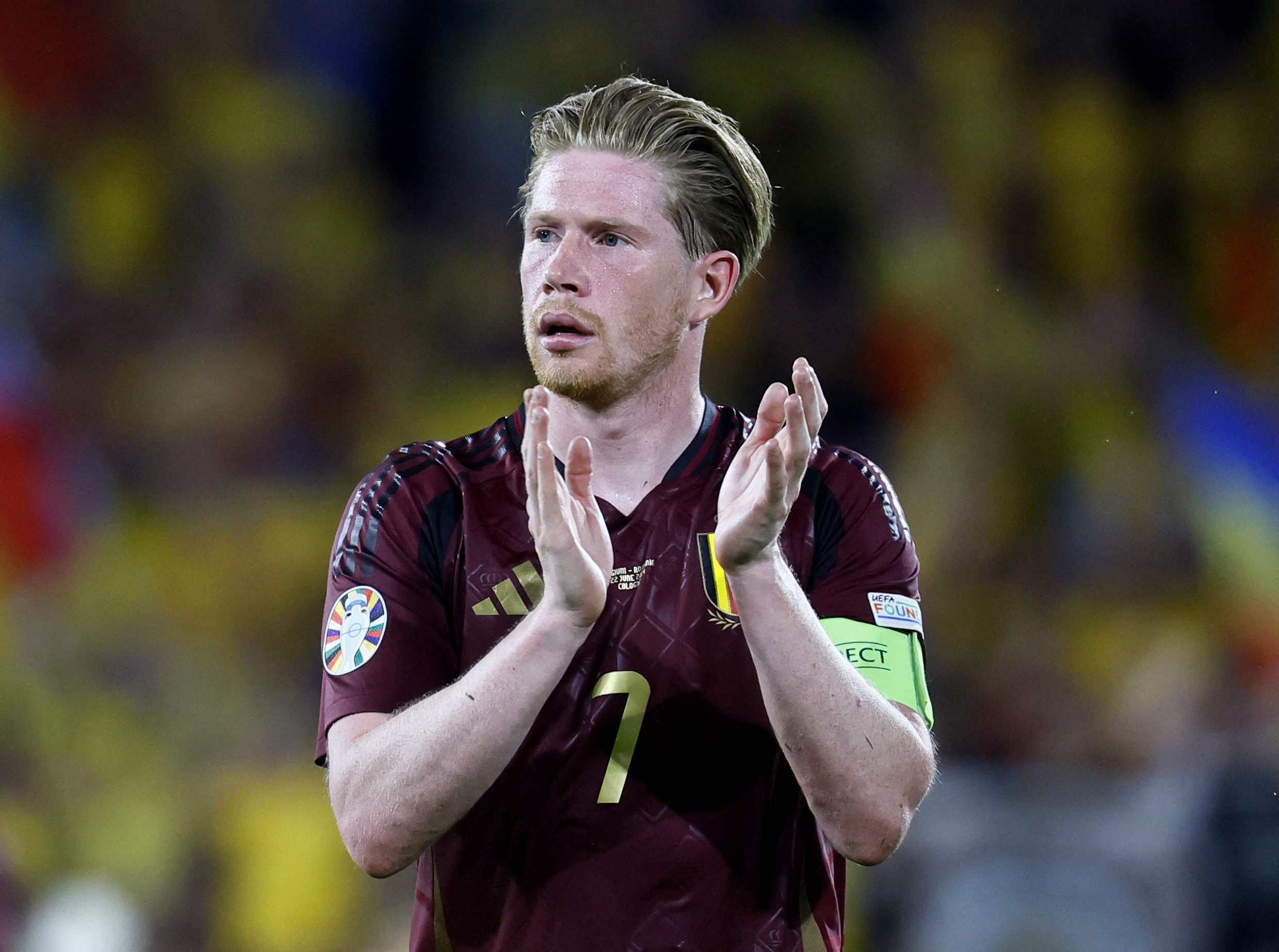 image Brilliant Belgium back on track with 2-0 win over Romania
