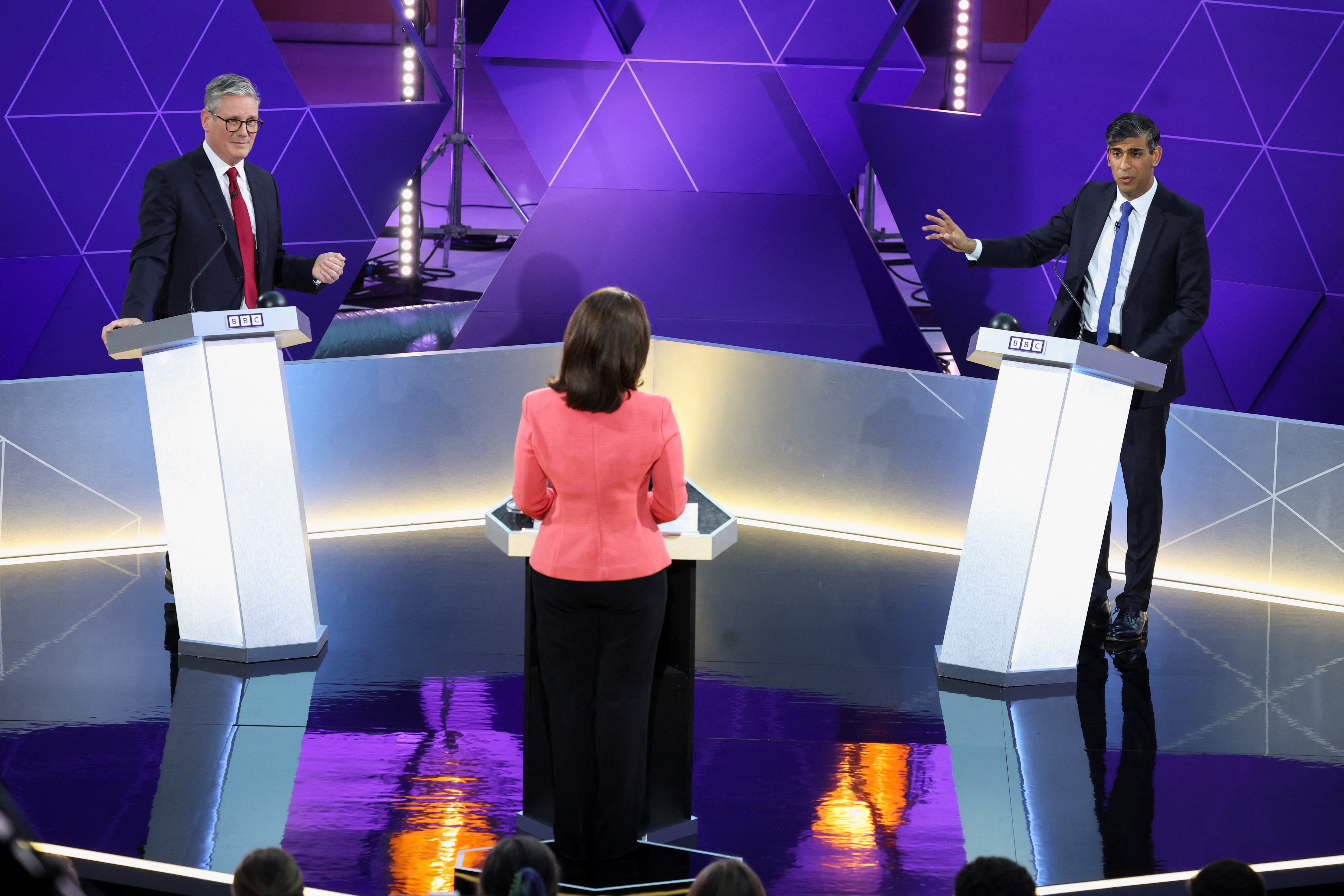 image Sunak and Starmer clash in testy final UK TV debate