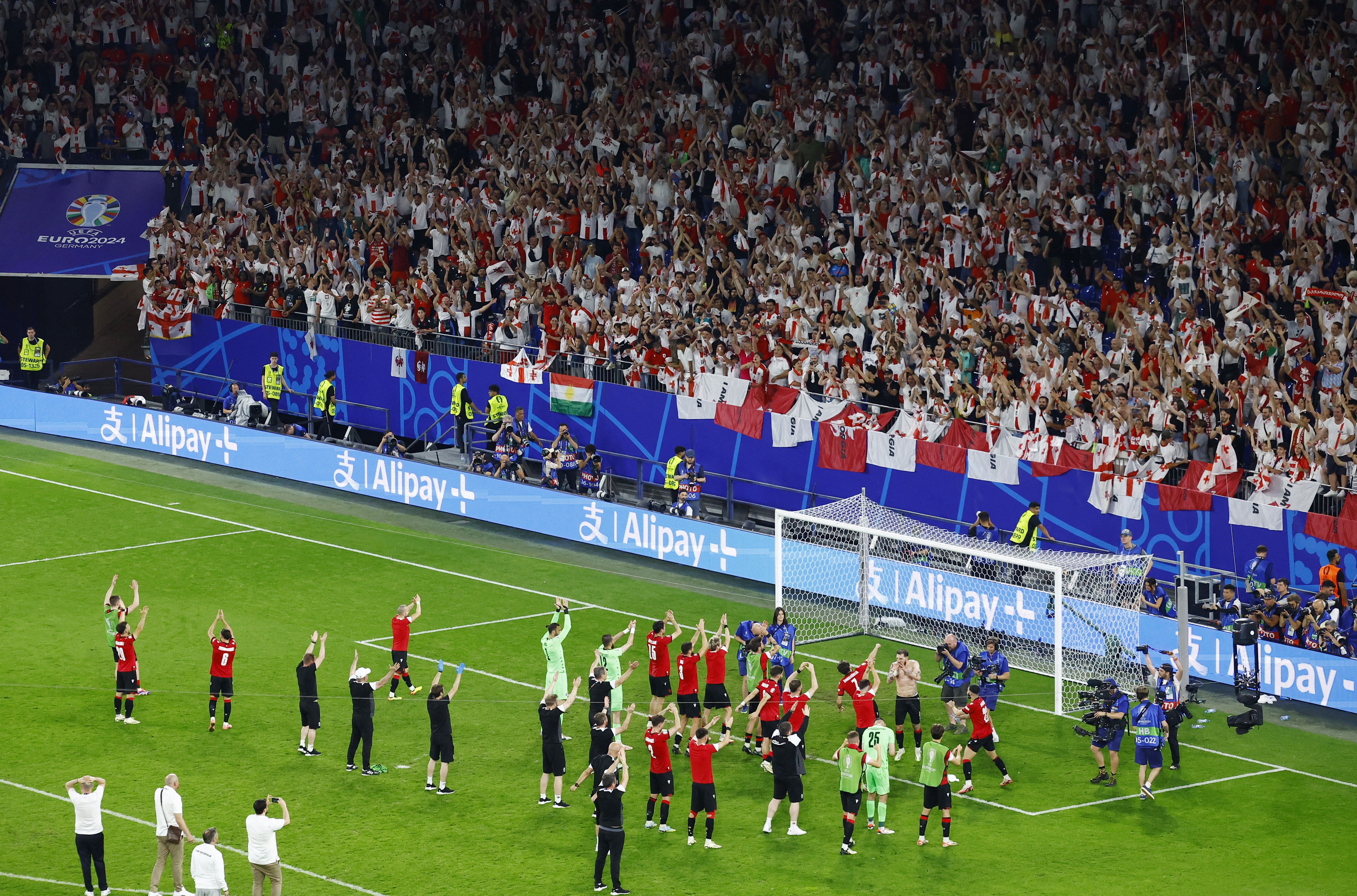 image When you&#8217;re a small team, you have nothing to lose, Sagnol says of Georgia