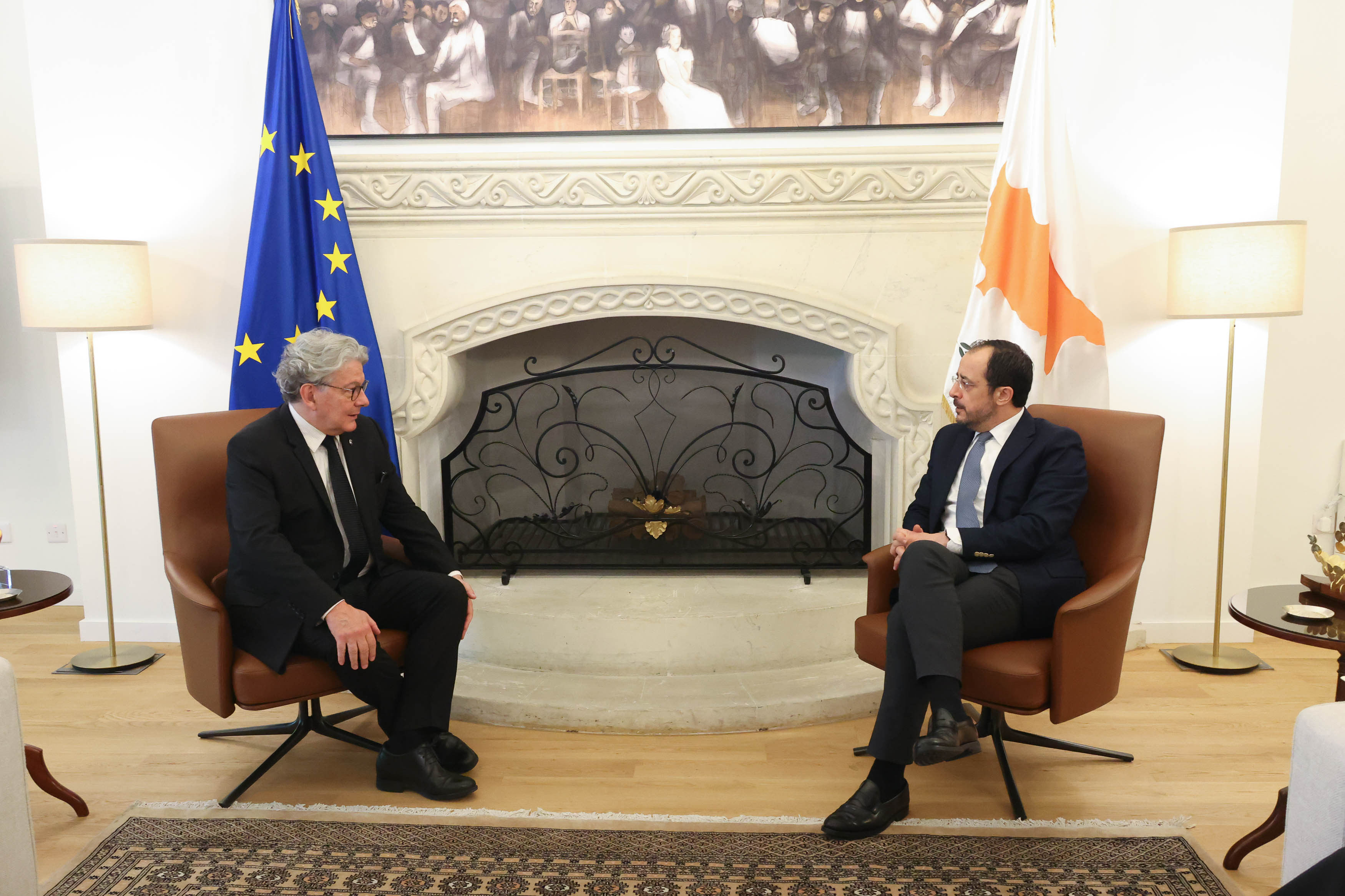 image EU discusses support for Cyprus&#8217; defence, energy industries