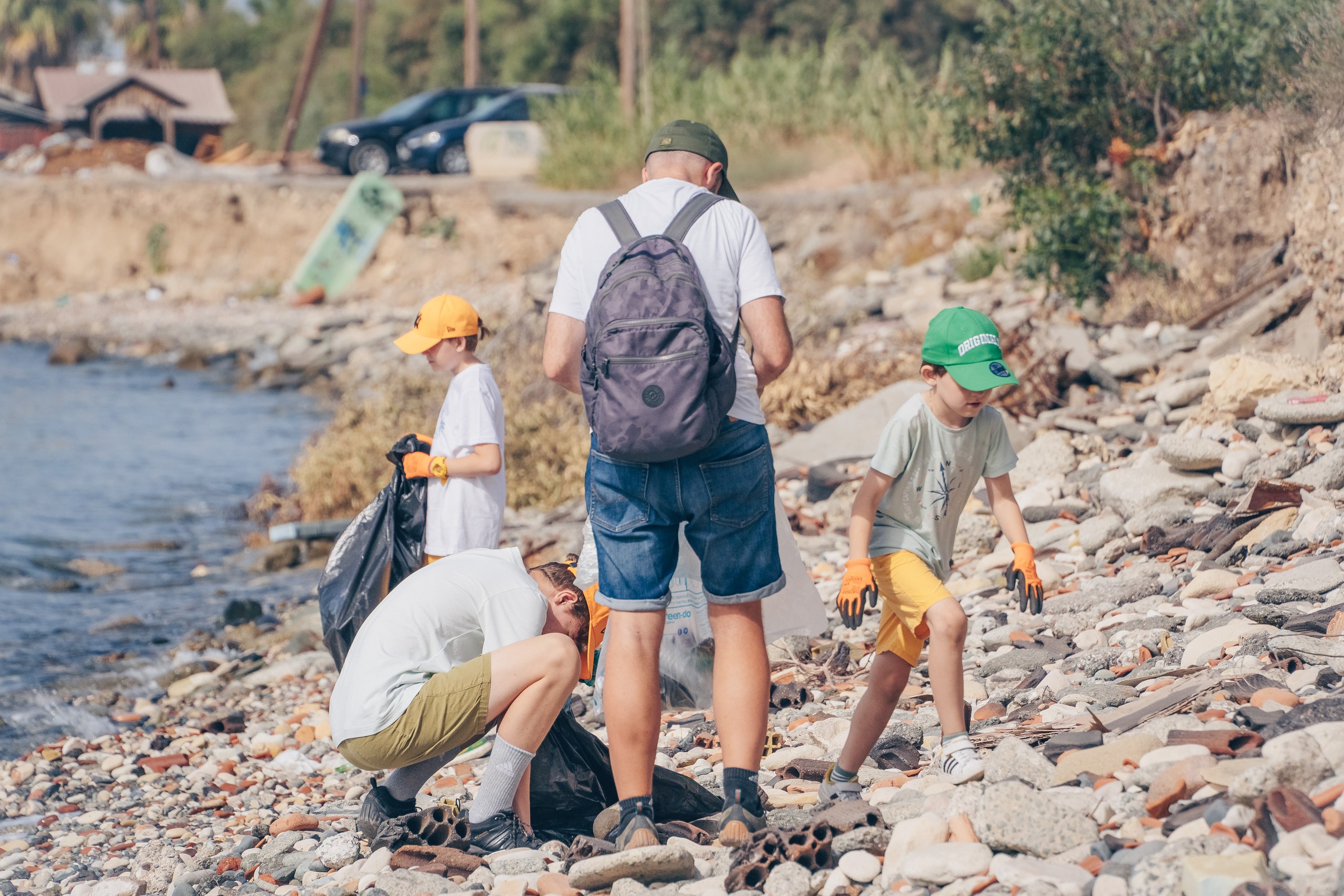 image Cleaning up Limassol one beach at a time