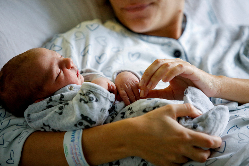 image Birth rates halve in richer countries as costs weigh