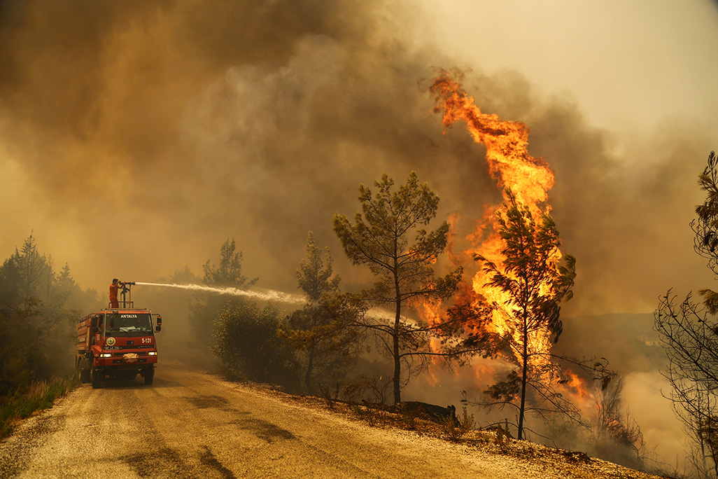 image Agricultural fire that killed 12 in southeast Turkey under control