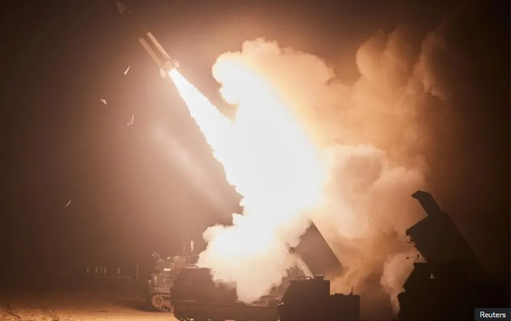 image Ukraine has right to strike targets in Russia, NATO chief says