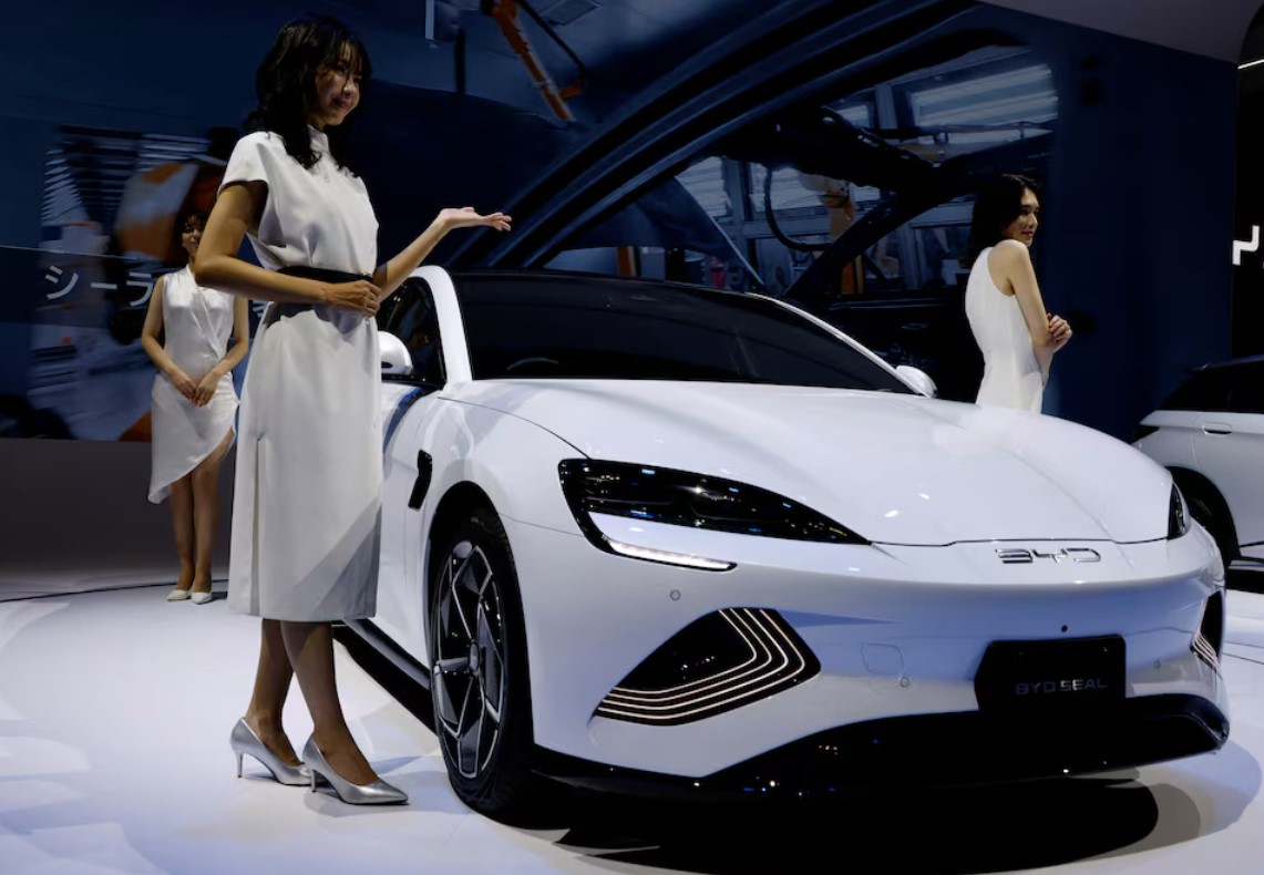 image China&#8217;s BYD launches third EV model in Japan