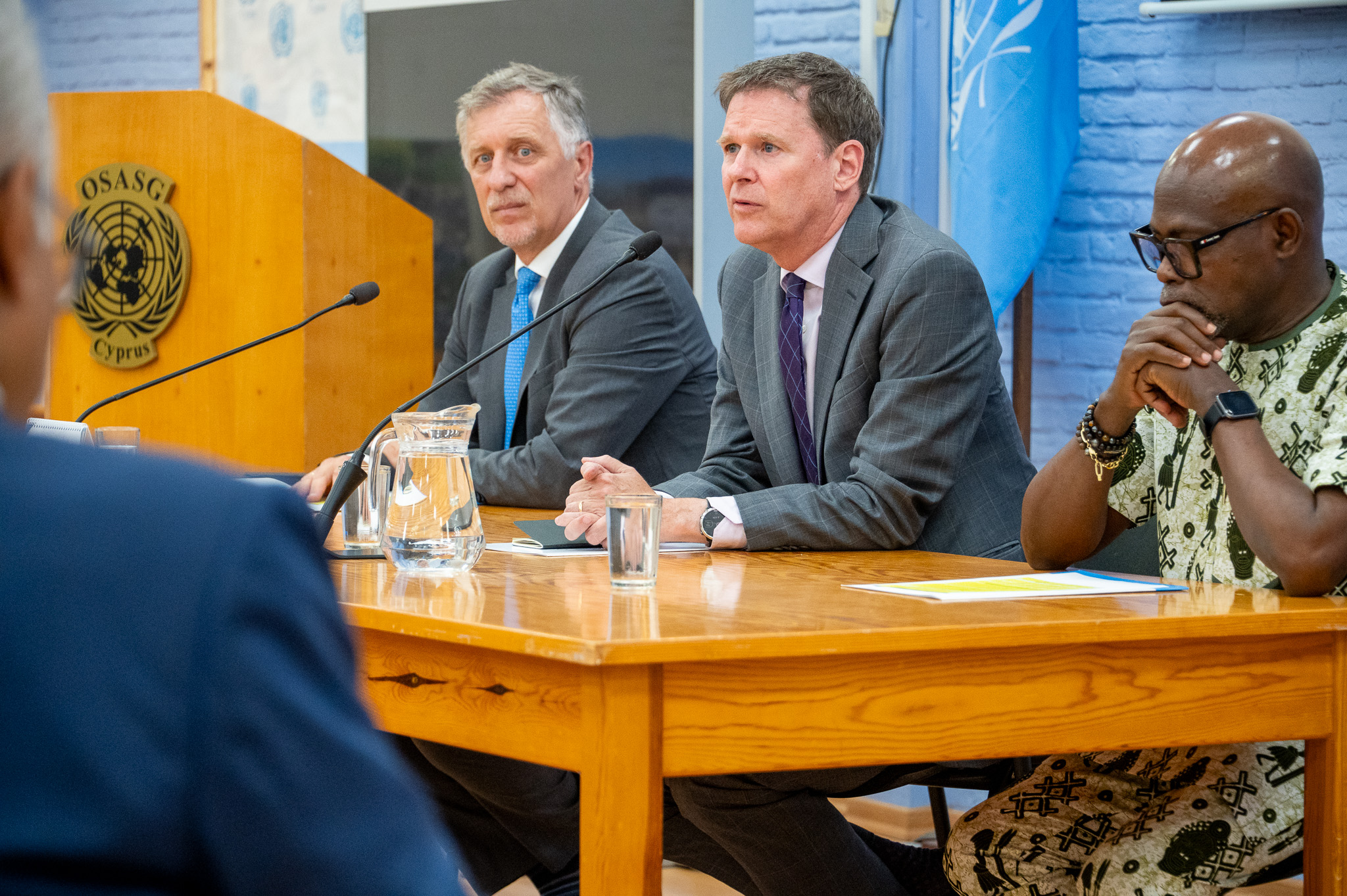 image UN briefs diplomats over buffer zone situation