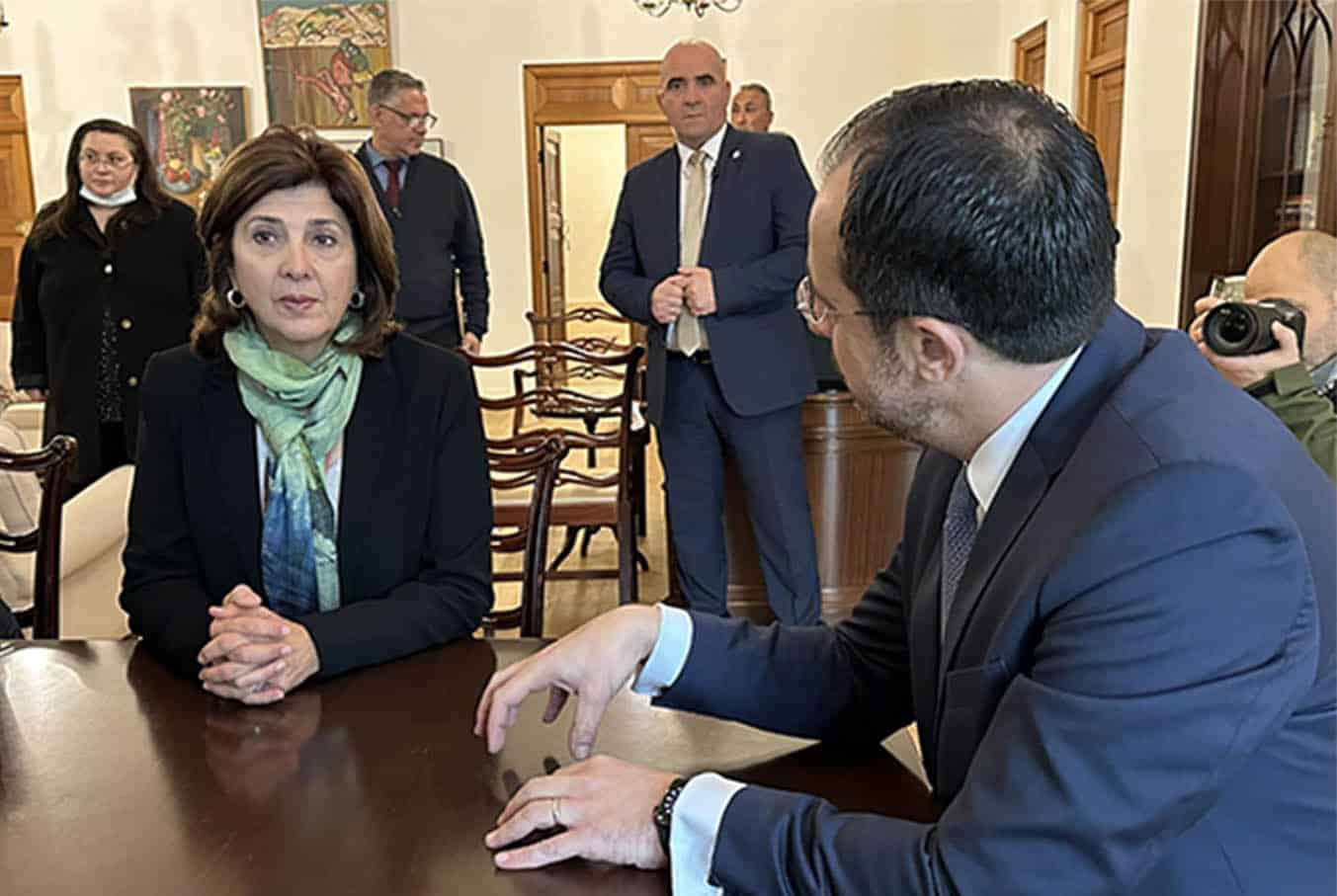 image Steering Cyprus talks into a deadlock