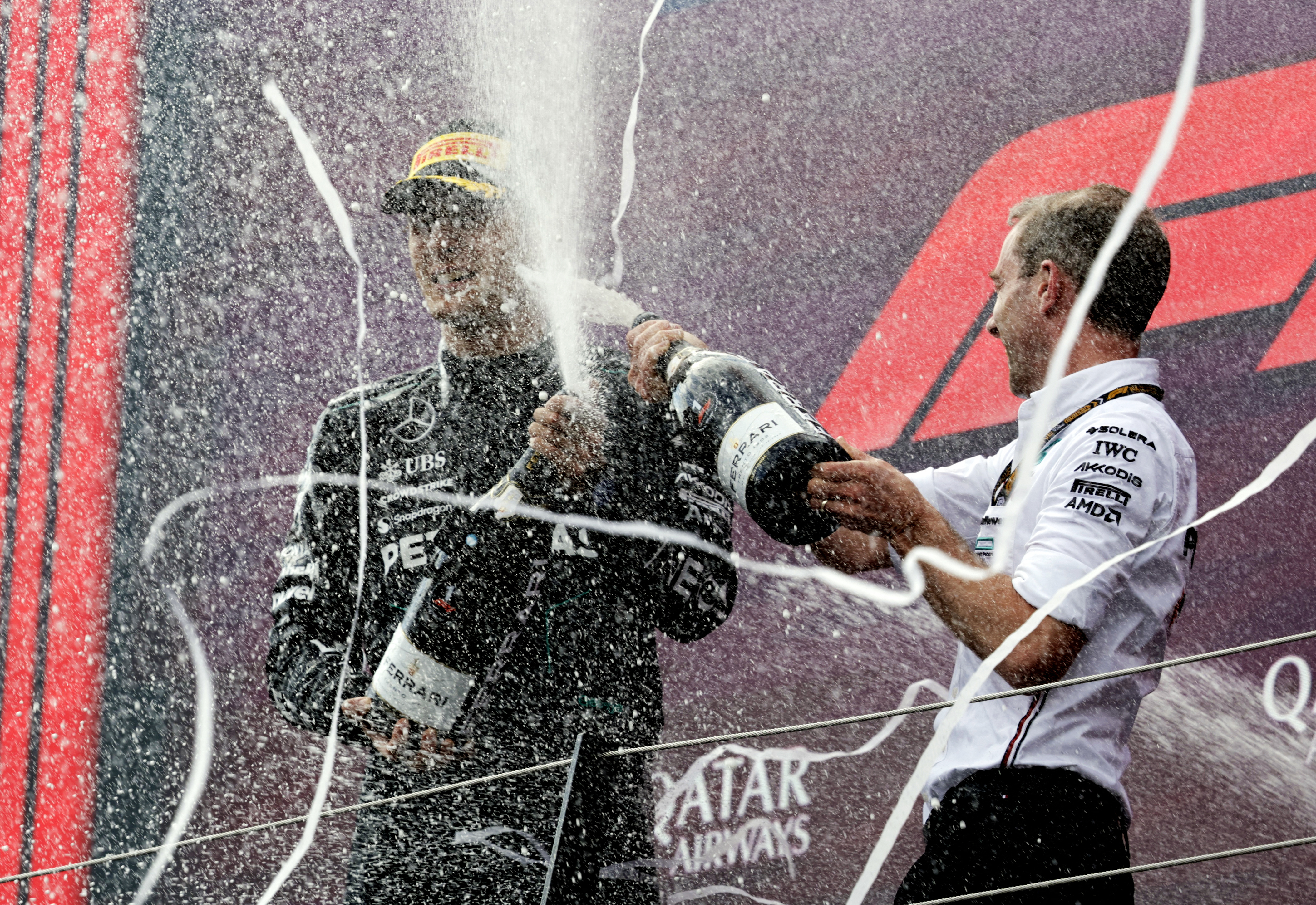 image Russell gifted Austrian win after Verstappen, Norris collide