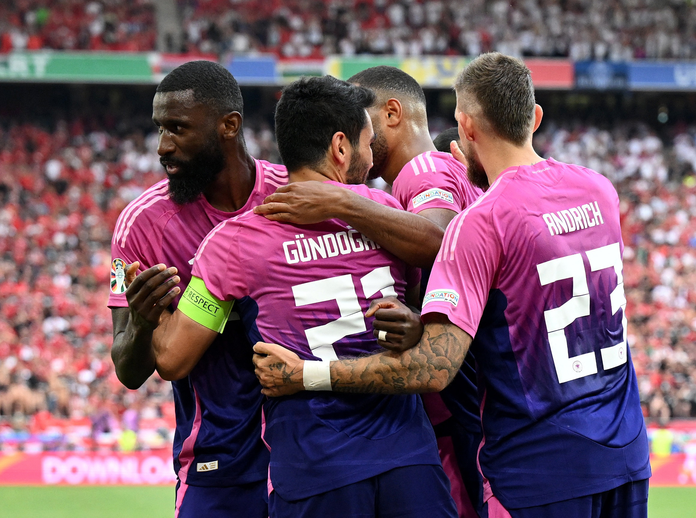 image Germany cruise into Euro knockout stage with 2-0 win over Hungary