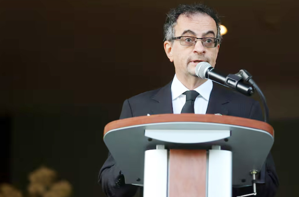 image British ambassador to Mexico sacked after pointing gun at staff