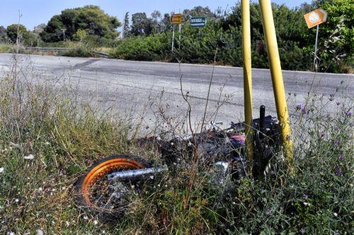 image Limassol villagers protest against speeding motorcycles