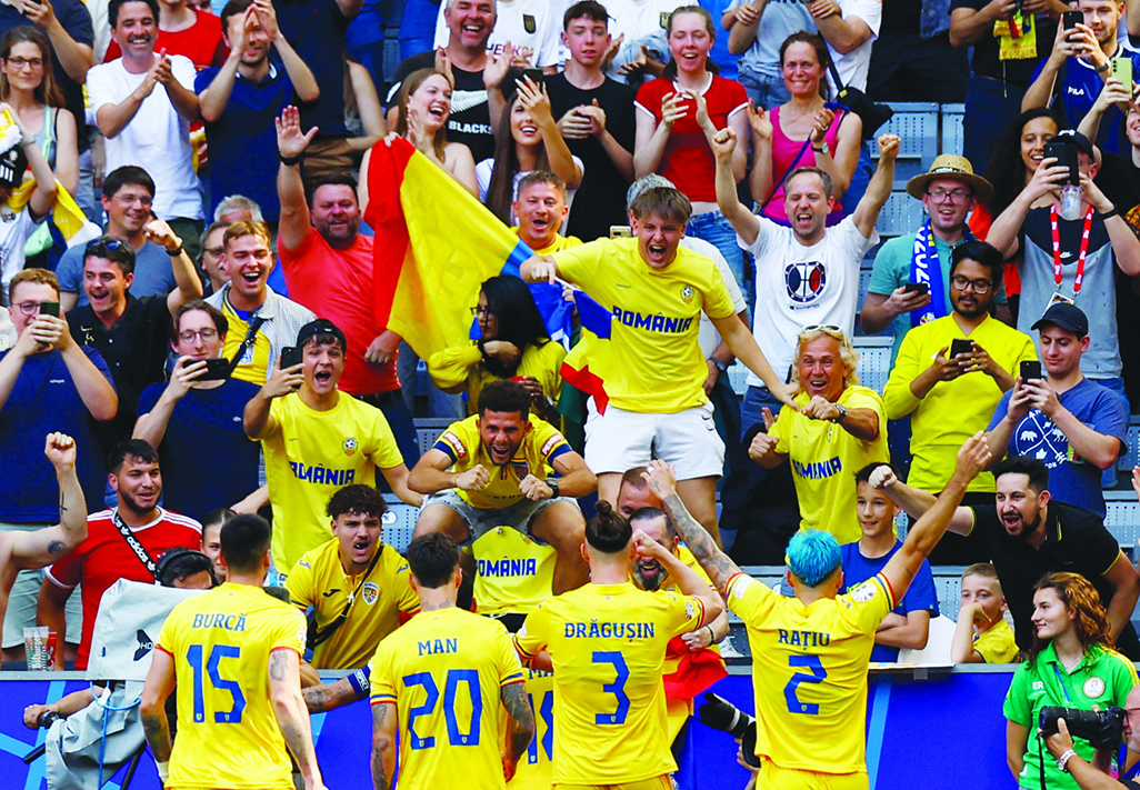 image Romania stun Ukraine with first Euro win in 24 years
