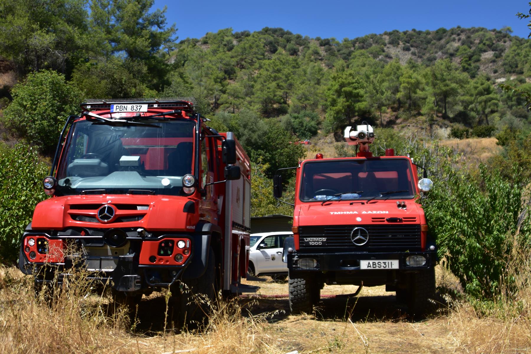 image Fire in Aradippou burns one hectare