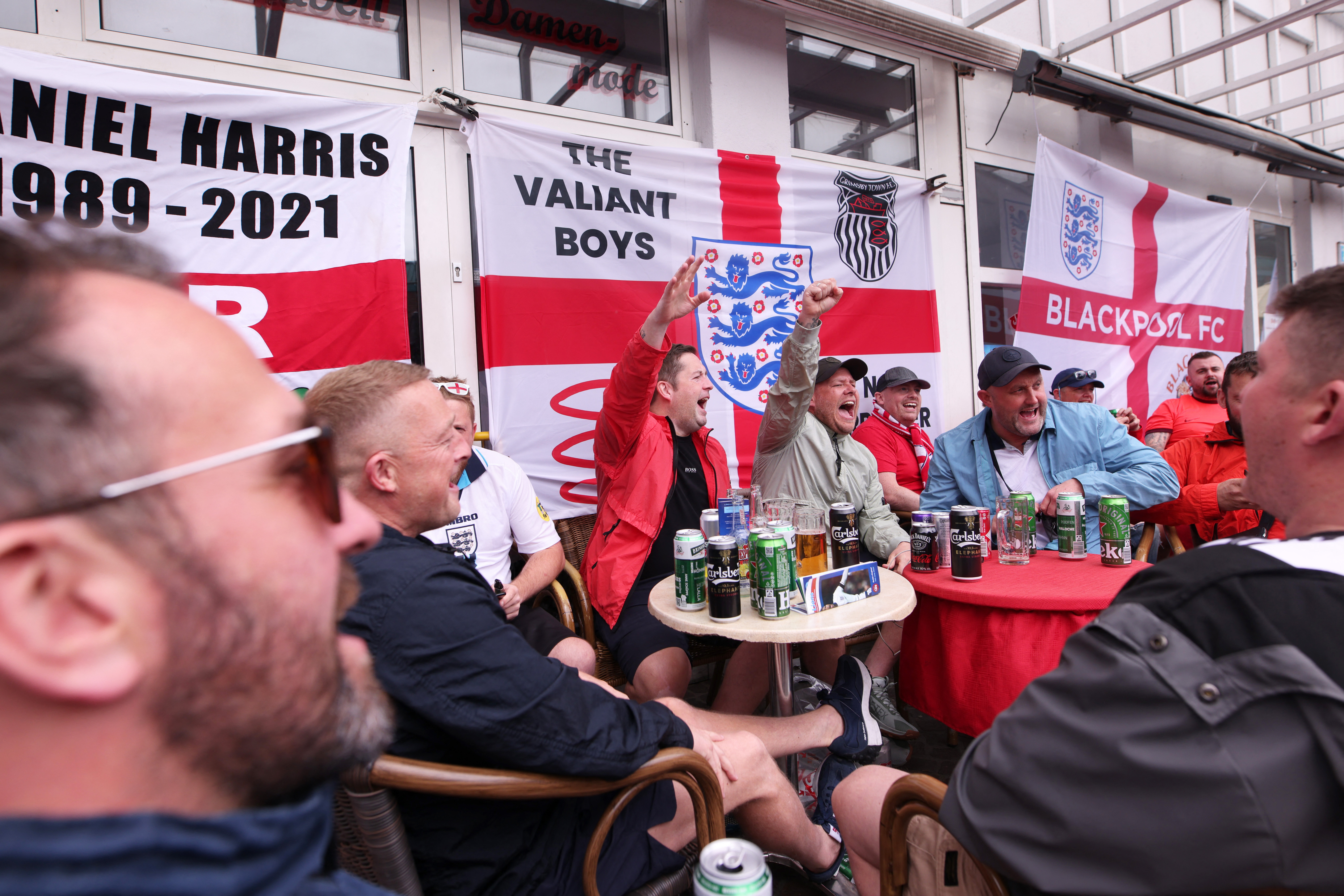 image English pubs and shops gear up for Euro 2024 final bonanza