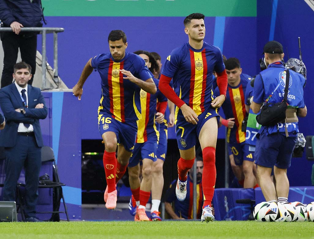 image UEFA begins probe into Morata, Rodri Euro celebrations