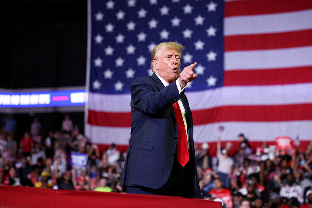 image Trump narrows vice presidential field, with Burgum and Rubio out